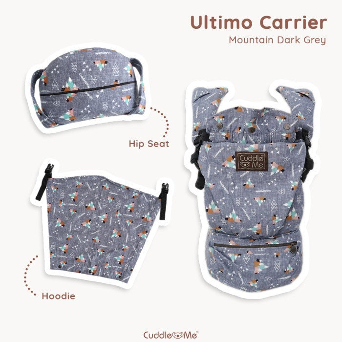GENDONGAN BAYI - GENDONGAN SSC M SHAPE ADJUSTABLE-CUDDLEME ULTIMO