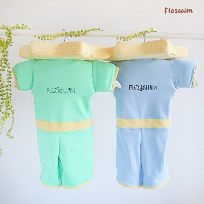BAJU RENANG ANAK BAYI - BAJU RENANG FLOSWIM FLOATING SWIMSUIT S-XL