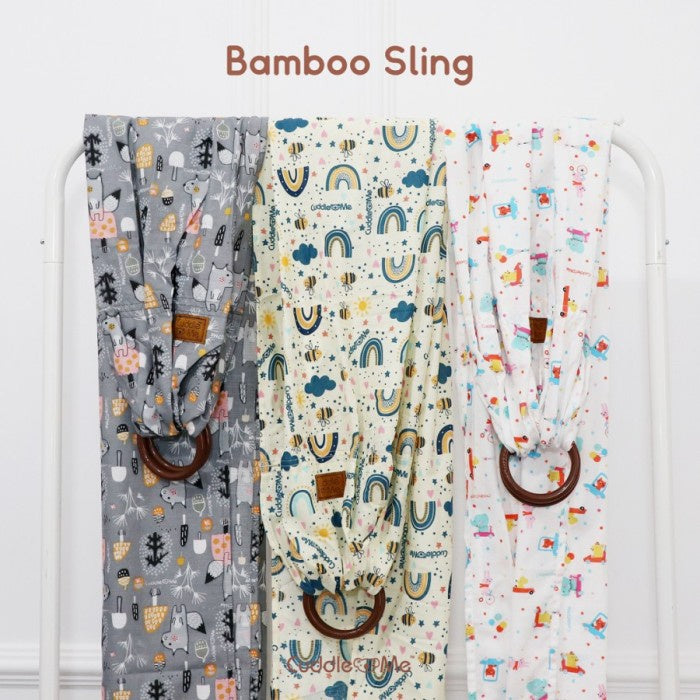 GENDONGAN BAYI - GENDONGAN JARIK M SHAPE-CUDDLEME BAMBOO SLING MOTIF