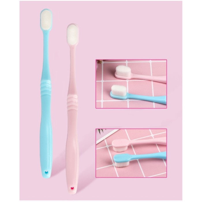 Sikat gigi bulu halus anak dewasa, Nano tooth brush, Sikat gigi bayi