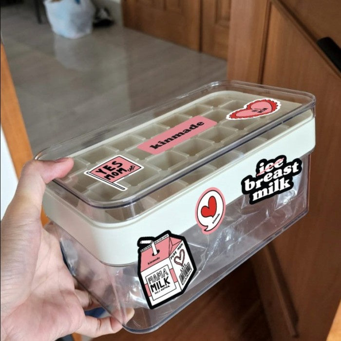 Kinmade Milk Cube Tray | Tempat Simpan Asip Cetakan Asi