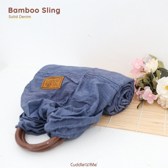 GENDONGAN BAYI - GENDONGAN JARIK M SHAPE-CUDDLEME BAMBOO SLING SOLID