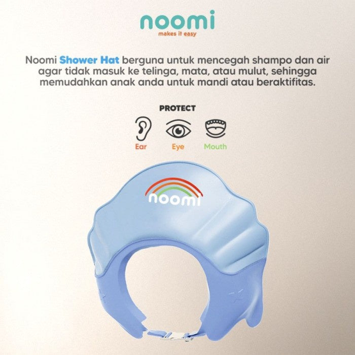 Noomi Shower Hat Topi Keramas Bayi & Anak