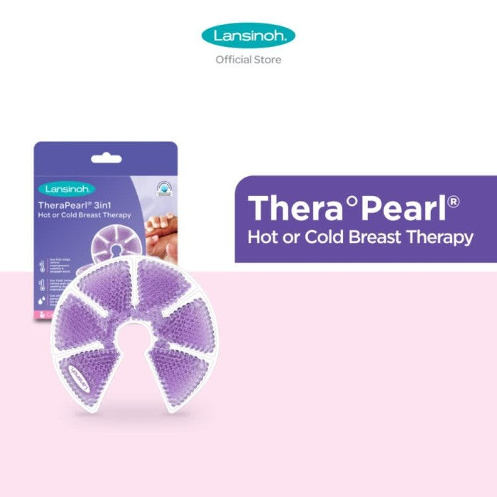 LANSINOH Thera Pearl 3In1 Hot Or Cold - Kompres Payudara Hangat Dingin