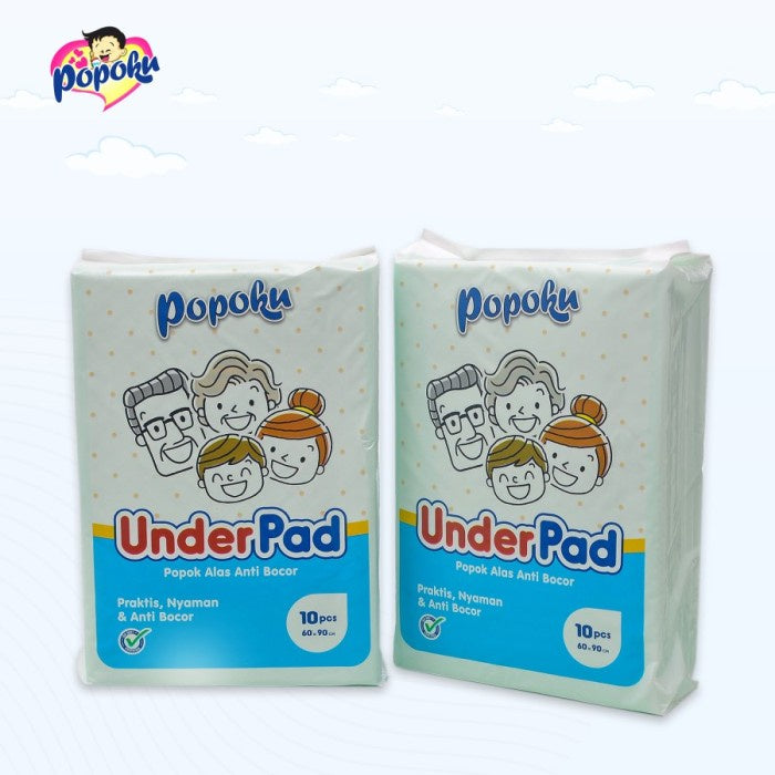 Popok Alas Popoku Underpad 10s Sekali Pakai Under pad