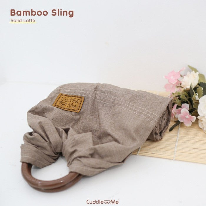 GENDONGAN BAYI - GENDONGAN JARIK M SHAPE-CUDDLEME BAMBOO SLING SOLID