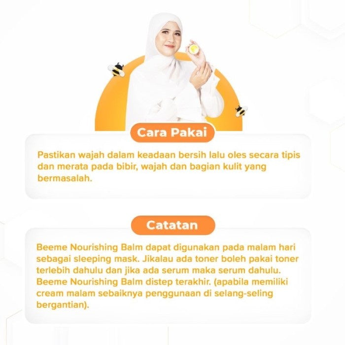 BeeMe Nourishing balm | Pelembab Baby Anak Dewasa Serbaguna