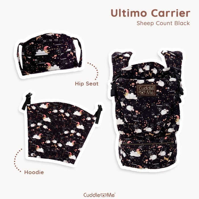 GENDONGAN BAYI - GENDONGAN SSC M SHAPE ADJUSTABLE-CUDDLEME ULTIMO