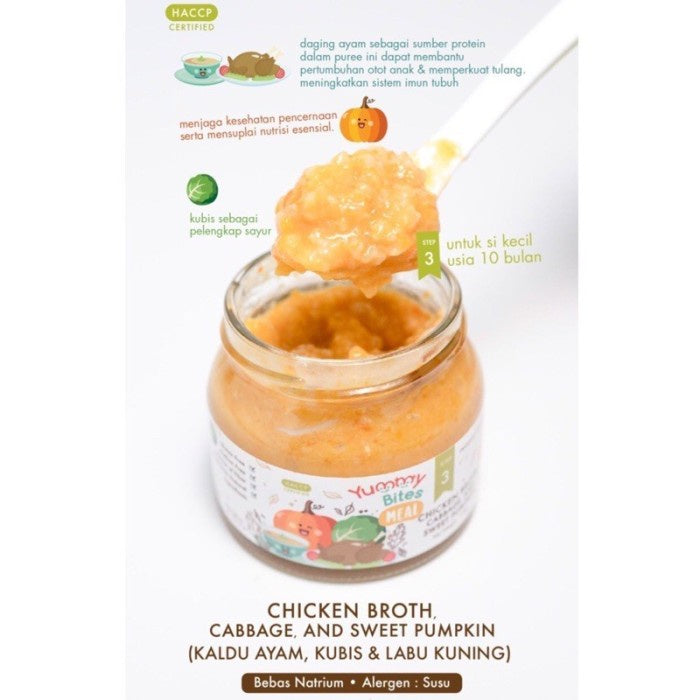 Yummy Bites Meal Step 3 (10bulan) Yummybites Bubur Siap Santap Mpasi