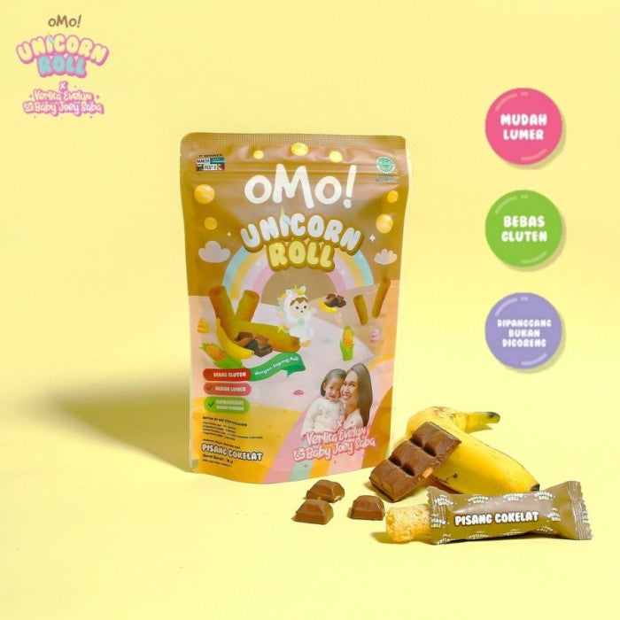 OMO! UNICORN ROLL - Snack Sehat Bayi 12 Bulan++