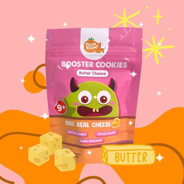 Plumandblum Baby Cookies BB Booster Snack Sapi Keju