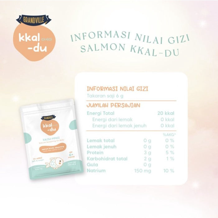 Grandville KKaldu Kaldu Ayam Sapi Salmon MPASI BB Booster NON MSG