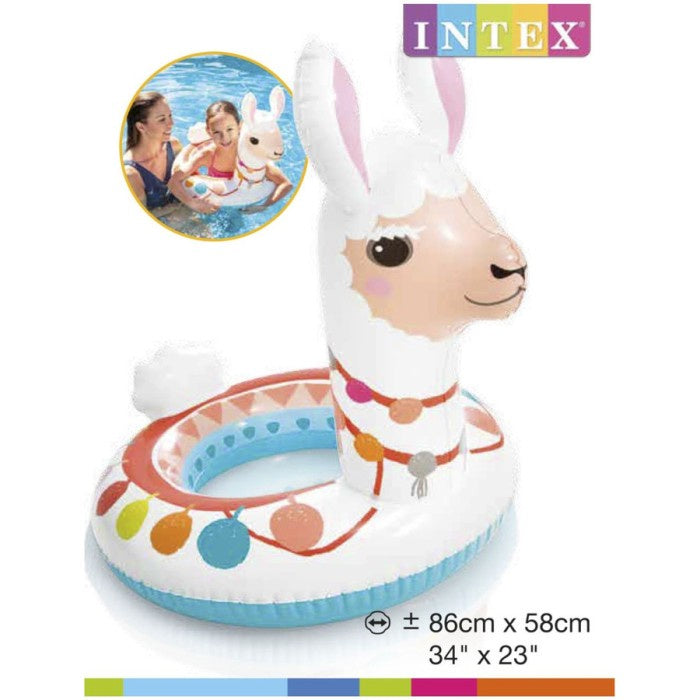 Ban renang anak Intex Deluxe Animal Ring 58221 Buaya / Monkey / Lion