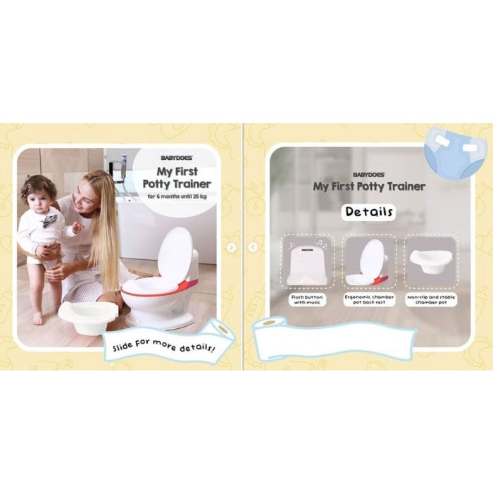 Babydoes My first Potty Babydoes / Pispot / Toilet Training