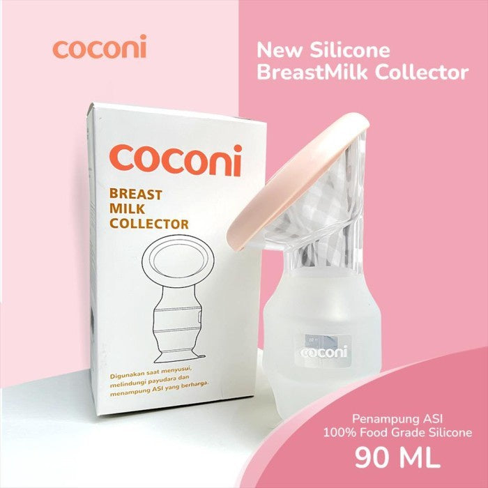 COCONI Breastmilk Collector | Botol Silikon Penampung ASI | Pompa ASI