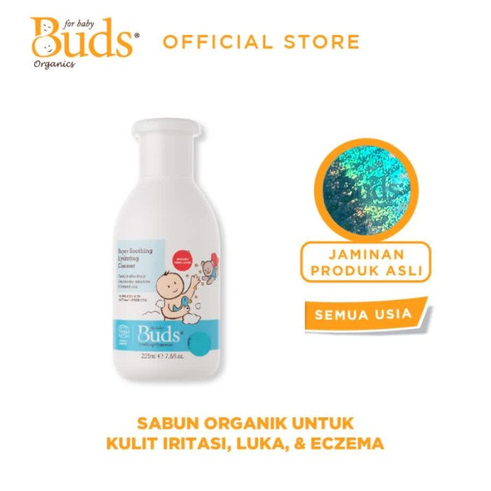 Buds Organics Super Soothing Hydrating Cleanser - Sabun Sampo Luka