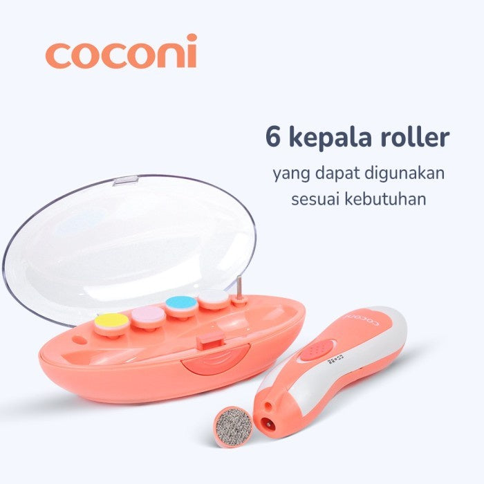 Coconi Baby Nail Trimmer | Gunting Kuku Elektrik Bayi Dewasa Set