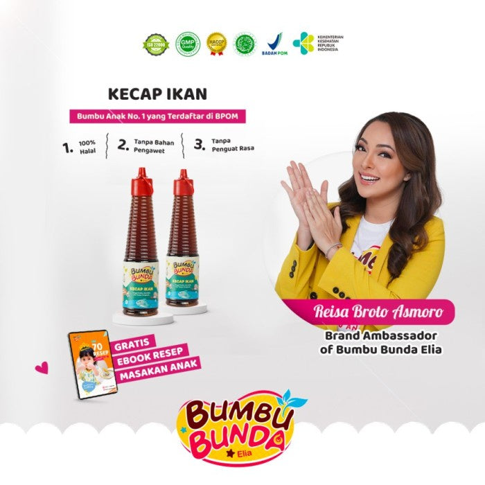 Bumbu Bunda by Elia Kecap Ikan Non MSG Non Pengawet