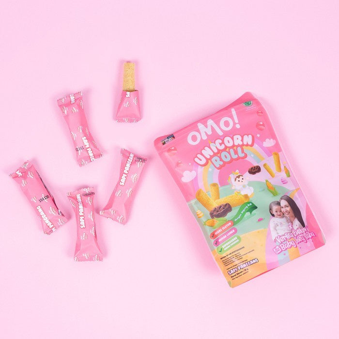 OMO! UNICORN ROLL - Snack Sehat Bayi 12 Bulan++