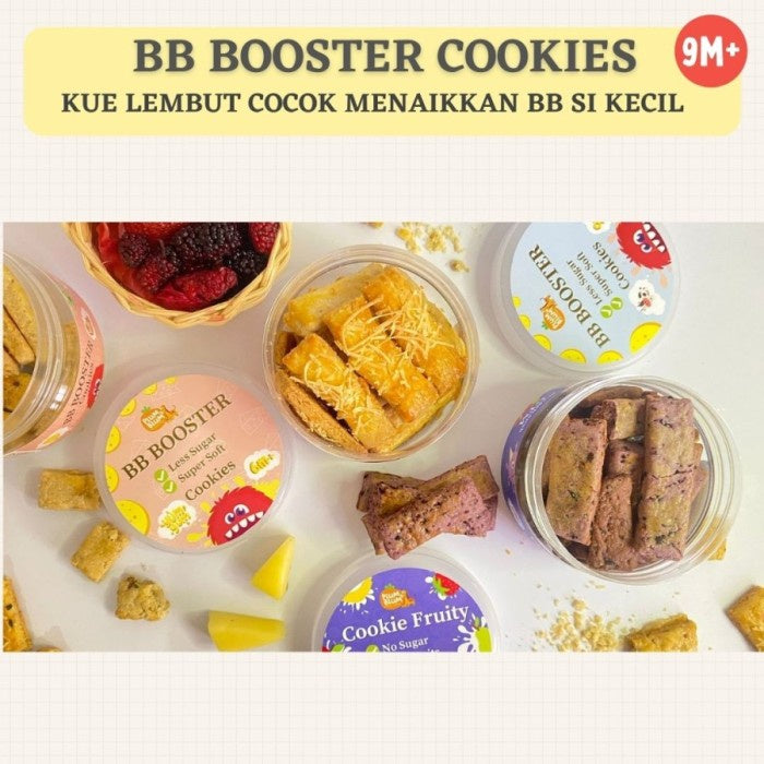 Plumandblum Baby Cookies BB Booster Snack Sapi Keju
