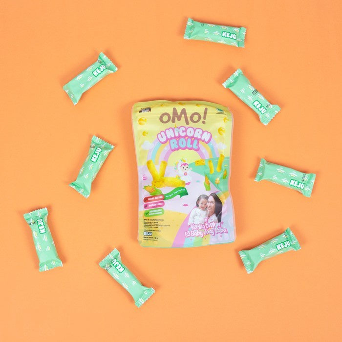 OMO! UNICORN ROLL - Snack Sehat Bayi 12 Bulan++