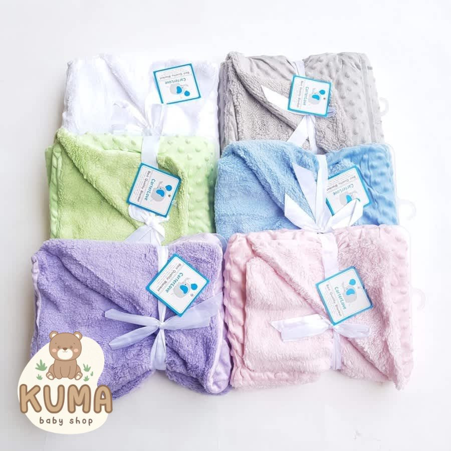 Carter Love Fleece Minky Baby Blanket
