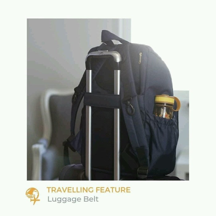 BabyGo Inc - Babygoinc Harley Diaper Bag Backpack Babygo Tasi Asi/Bayi