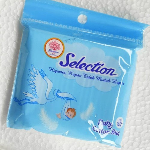 Selection Baby Cotton Bud / Korek Kuping Bayi isi 100Pcs