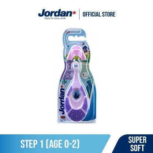 Jordan Toothbrush Step 1 - Sikat Gigi Bayi 0 - 2 tahun