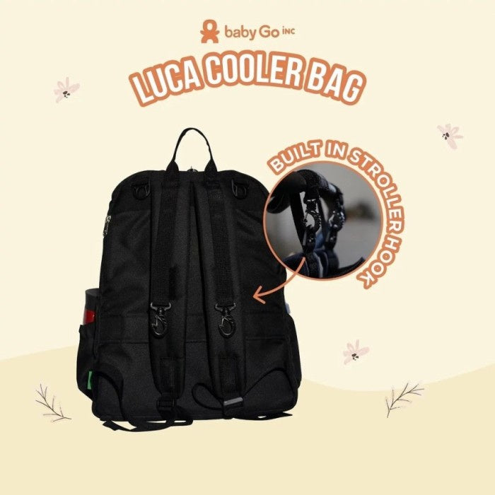 BabyGo Inc Luca Diaper Cooler Bag - Tas Asi Bayi Babygoinc Luca