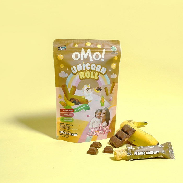 OMO! UNICORN ROLL - Snack Sehat Bayi 12 Bulan++
