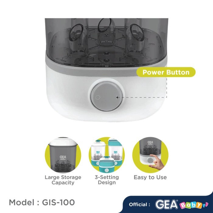 GEA Baby Instant Steam Sterilizer GIS-100 / sterilisasi uap botol bay
