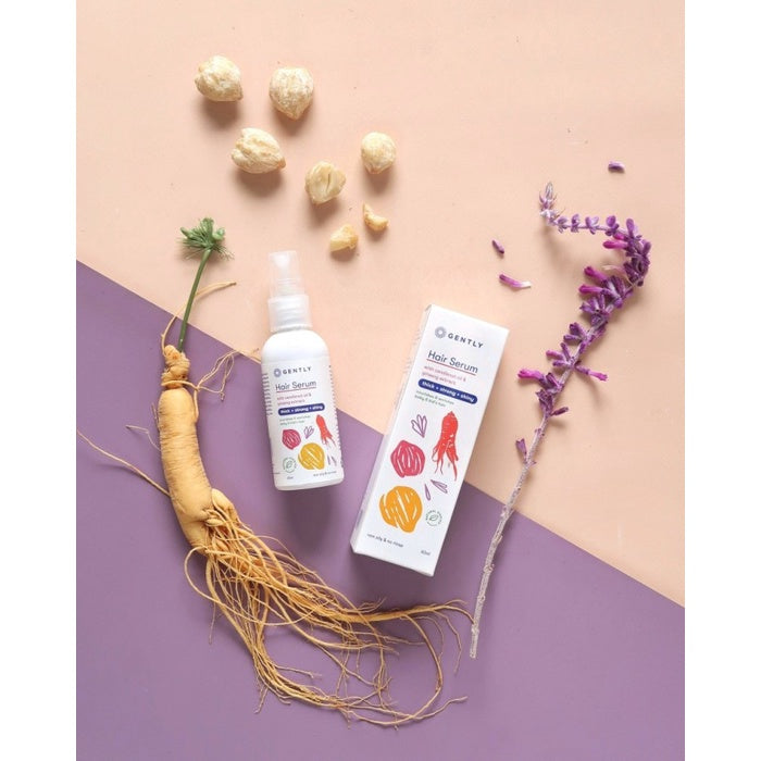Gently Hair Serum | Serum Penumbuh & Penyubur Rambut Bayi Anak 60ml