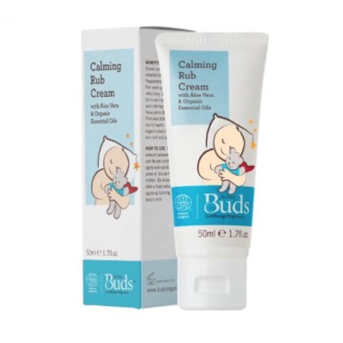 Buds Soothing Organics Calming Rub Kolik Cream Tube 30/50ml Limited
