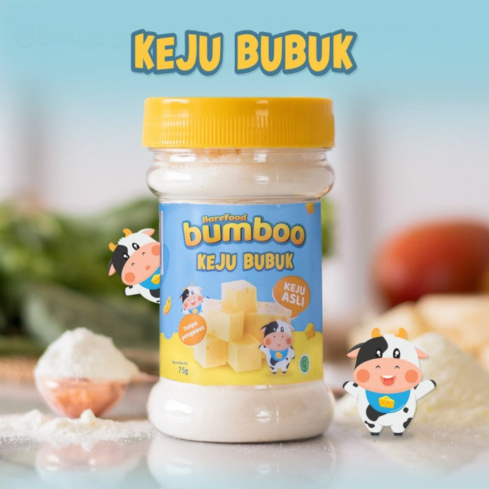 BUMBOO Keju Bubuk Asli - Keju MPASI Anak - Sumber Lemak & Protein