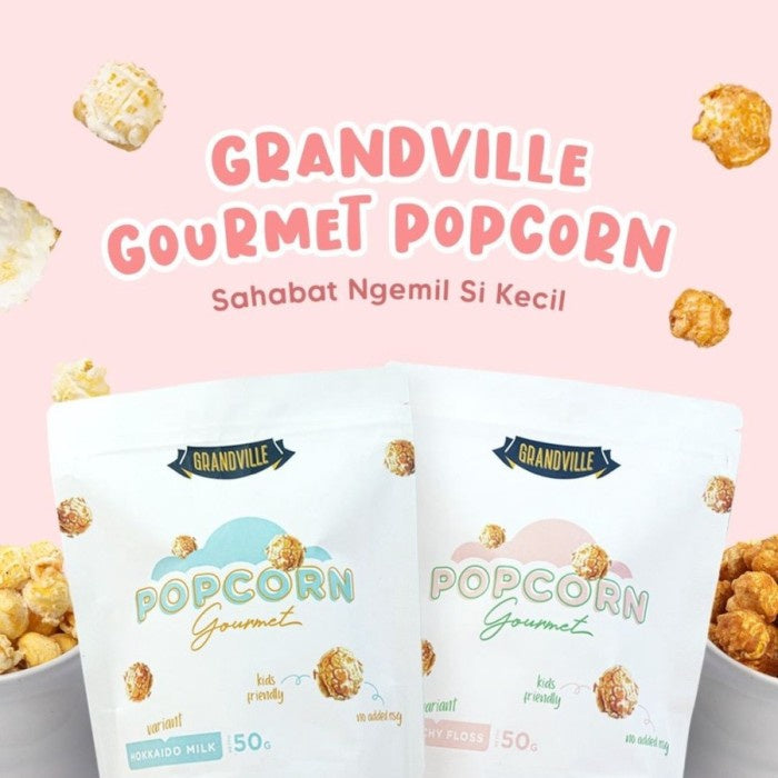 Grandville Popcorn Goumet 50gr - Pop Corn Anak