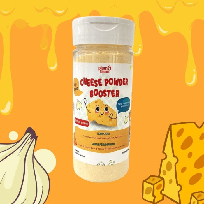 Plumandblum Baby Cheese Powder Bubuk Keju Mpasi Cheddar - 45 gram