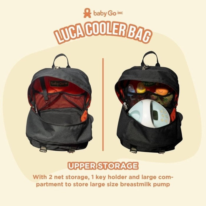 BabyGo Inc Luca Diaper Cooler Bag - Tas Asi Bayi Babygoinc Luca