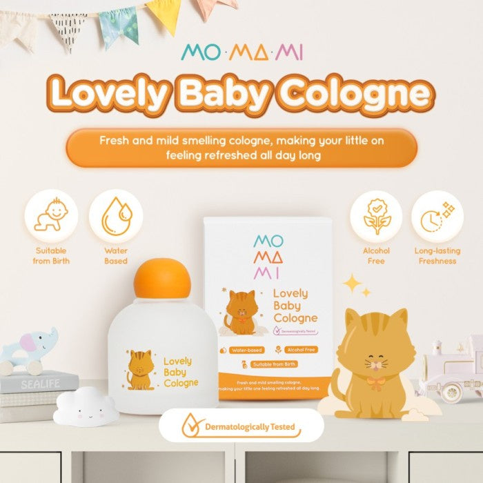 Momami Lovely Baby Cologne 100ml Pengharum Parfum Bayi