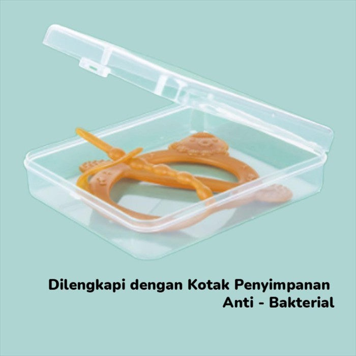 COCONI Octopus Wristband Teether With Case | Mainan Gelang Gigit Bayi