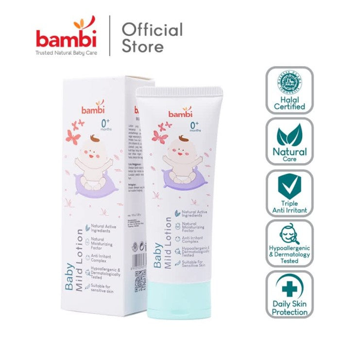 Bambi Baby Mild Lotion ( Tube ) 100ml
