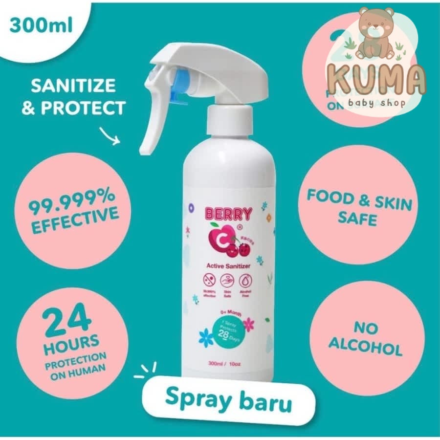 Berryc Sanitizer Spray Active Sanitizer Water Disinfectant