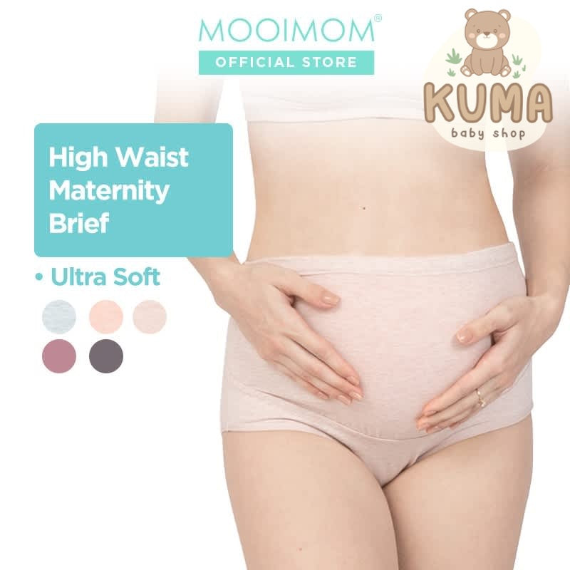 Mooimom Seamless High Waist Maternity Briefs