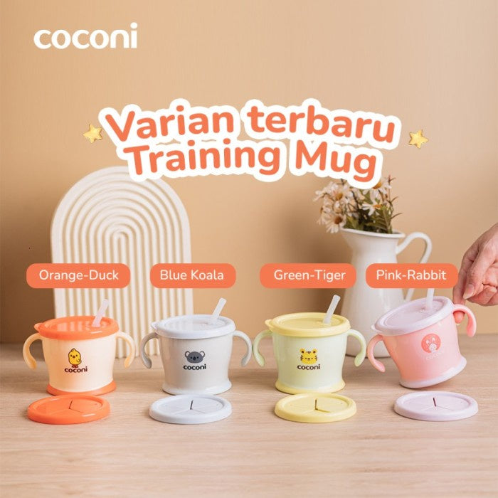 COCONI Early-age Straw Training Mug | Gelas Sedotan Bayi Anak