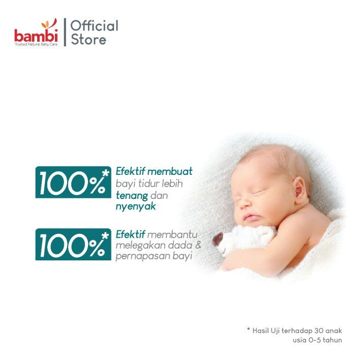 BAMBI Baby Sleepy Time Calming Rub Cream 40gr Melegakan Pernapasan