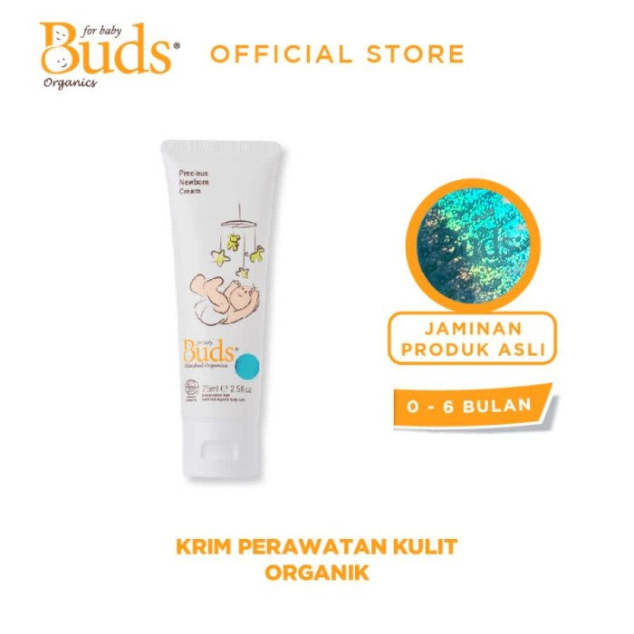 Buds Organics Precious Newborn Cream - Lotion Krim Kulit Bayi & Anak
