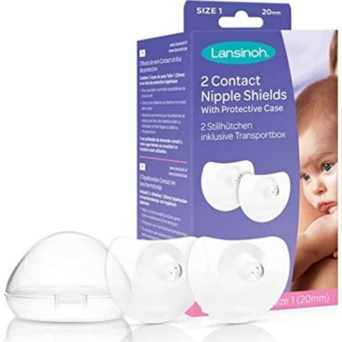 Lansinoh 2 Contact Nipple Shields - Size 2 (24mm)