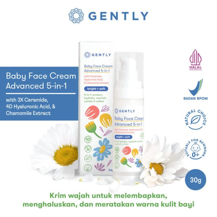 Gently Baby Face Cream Advanced 5-in-1