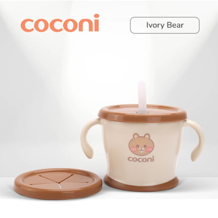 COCONI Early-age Straw Training Mug | Gelas Sedotan Bayi Anak