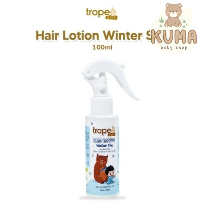 Tropee Bebe Hair Lotion Bayi Winter Sky 100 ml